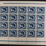 Bayern, MiNr. 107 I a, 20er Bogen, postfrisch, BPP Fotoattest