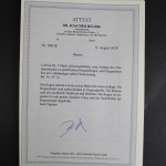 Bayern, MiNr. 107 I a, 20er Bogen, postfrisch, BPP Fotoattest
