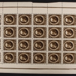 Bayern, MiNr. 109 I A, 20er Bogen, postfrisch, BPP Fotoattest