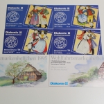 Diakonie, 1985-2000, 36 postfrische MH, BRD / Berlin