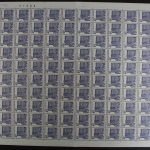 Deutschland (BRD), MiNr. 457, 100er Bogen, FN 2, postfrisch