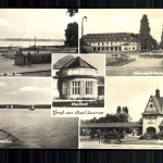 Bad Saarow, Scharmützelsee, Moorbad, J. R. Becher Platz, Bahnhof