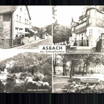Asbach, bei Schmalkalden, Cafe Endter, Erholungsheim Hachelstein