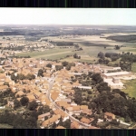 Dahlenburg, Blick auf den Ort, Luftbild