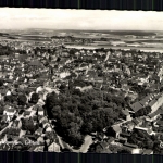 Schöningen a. Elm, Ortsansicht, Luftbild