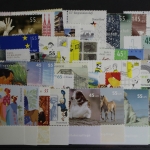 Deutschland, MiNr. 2578-2636, Jahrgang 2007, Ecke links unten, postfrisch