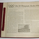 Die XI. Olympiade Berlin 1936, Album mit 132 Bildern
