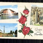 Berlin, Kongresshalle, Kaiser Wilhelm Gedächtniskirche, Funkturm, Rosen