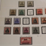 Saargebiet 1920-1934 incl. Dienstmarken, ungebrauchte / postfrische Sammlung