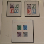 Französische Zone Allg. Ausgabe + Baden, Sammlung auf Lindner T Vordruckblättern