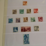 Französische Zone Allg. Ausgabe + Baden, Sammlung auf Lindner T Vordruckblättern