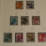 Französische Zone Allg. Ausgabe + Baden, Sammlung auf Lindner T Vordruckblättern