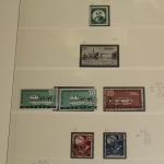 Französische Zone Allg. Ausgabe + Baden, Sammlung auf Lindner T Vordruckblättern