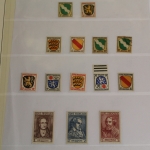 Französische Zone Allg. Ausgabe + Baden, Sammlung auf Lindner T Vordruckblättern