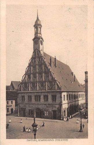 Zwickau i. Sa. Gewandhaus gl1927 198.024