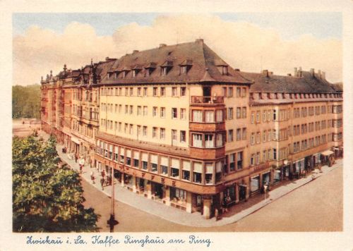 Zwickau i. Sa. Ringhaus am Ring ngl 198.028
