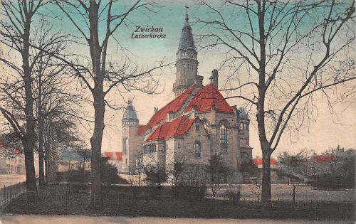 Zwickau i. Sa. Lutherkirche gl1928 198.058