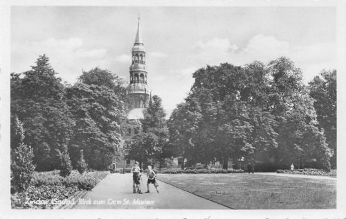 Zwickau i. Sa. Blick zum Dom St. Marien ngl 198.063