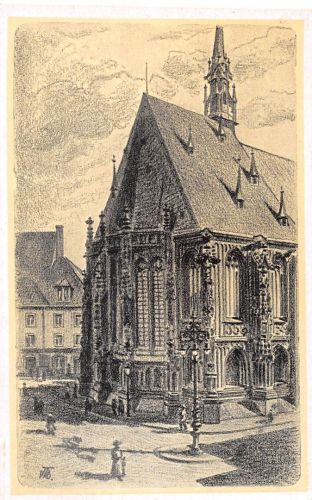 Zwickau i. Sa. Dom St. Marien Künstlerkarte sign. gl 198.065