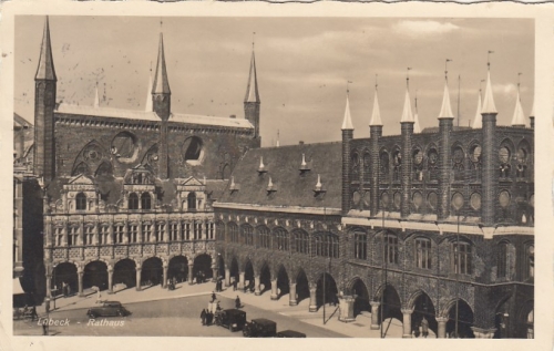 Lübeck, Rathaus gl1938 F7824