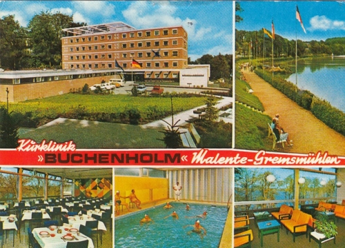 Malente-Gremsmühlen, Kurklinik Buchenholm, Mehrbildkarte gl1982 F8060