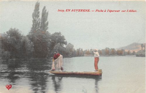 Frankreich Peche a Pepervier sur l`Allier ngl 198.098
