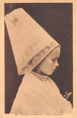 Frankreich Presquille de Crozon Coiffe de Ceremonie ngl 198.102