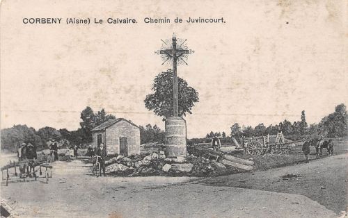 Frankreich Corbeny (Aisne) Le Calvaire Chemin de Juvincourt ngl 198.108