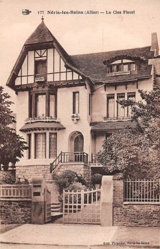 Frankreich Neris-les-Bains (Allier) Le Clos Fleuri ngl 198.116