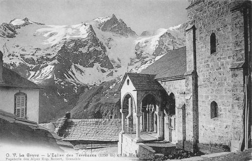 Frankreich La Grave L`Eglise des Terrasses ngl 198.124