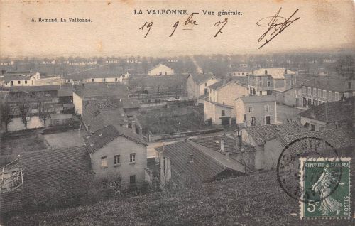 Frankreich La Valbonne Vue generale gl1907 198.126