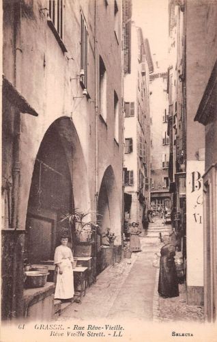 Frankreich Grasse Rue Reve-Vieille ngl 198.127