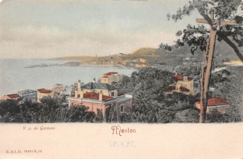 Frankreich Menton Vue generale ngl 198.130
