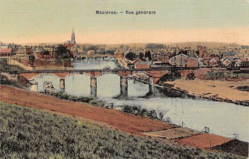 Frankreich Mezieres Vue generale ngl1916 198.138