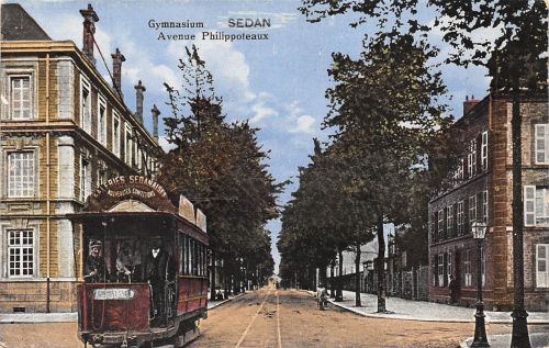 Frankreich Sedan Gymnasium Avenue Philippoteaux ngl 198.145