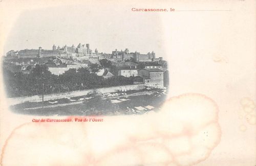 Frankreich Carcassonne Vue de l`Quest ngl 198.170