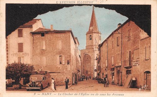 Frankreich Nant Le Clocher de l'Eglise gl1941 198.173
