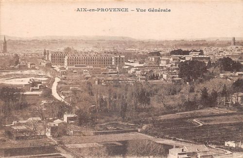 Frankreich 13 Aix-en-Ptovence Vue generale ngl 198.180