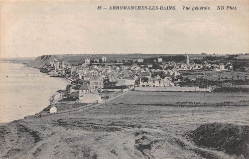 Frankreich 14 Arromanches-les-Bains Vue generale ngl 198.186