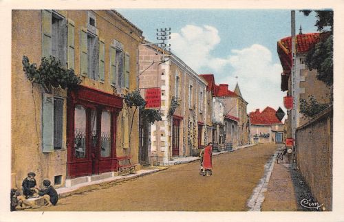Frankreich 16 St.-Severin (Charente) Grande Rue Quartier… ngl 198.200