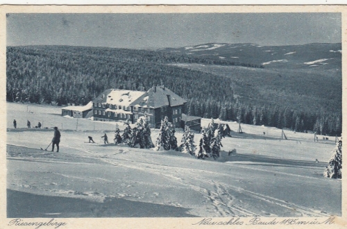 Riesengebirge, neue Schles.Baude ngl F9116