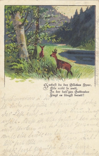 Religion: Suchest du des Glückes Spur ... gl1922 F9131