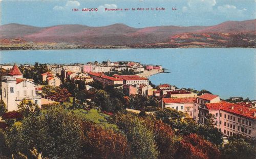 Frankreich 20 Ajaccio (Corse) Panorama sur la Ville… ngl 198.215