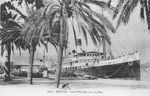 Frankreich 20 Ajaccio (Corse) Le "Ville d`Ajaccio" au Port ngl 198.217