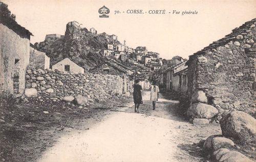 Frankreich 20 Corte (Corse) Vue generale ngl 198.223