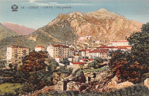 Frankreich 20 Corte (Corse) Vue generale ngl 198.226