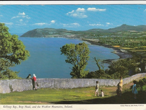 Killiney Bay, Bray Head, and the Wicklow Mountains gl1962 F9272