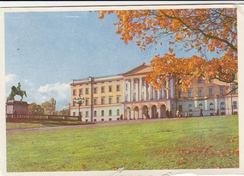 Norge, Oslo Slottet gl1957 F9284