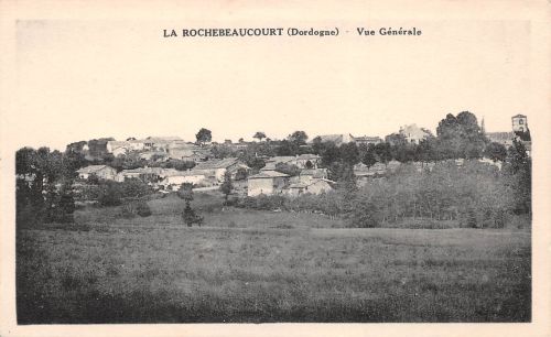 Frankreich 24 La Rochebeaucourt (Dordogne) Vue generale ngl 198.239