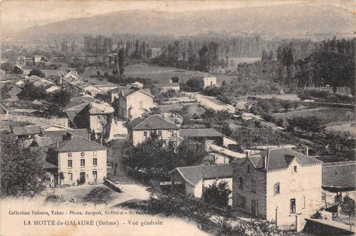 Frankreich 26 La Motte de Galaure (Drome) Vue generale gl1924 198.245